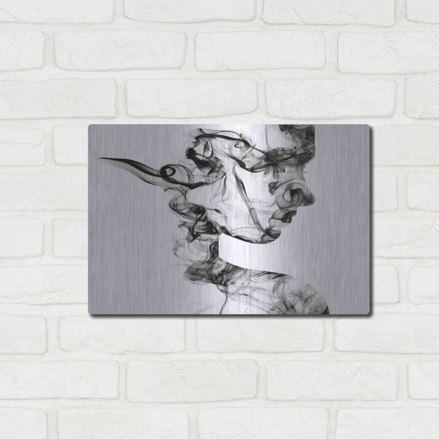 Luxe Metal Art 'Dissolve' Metal Wall Art,16x12