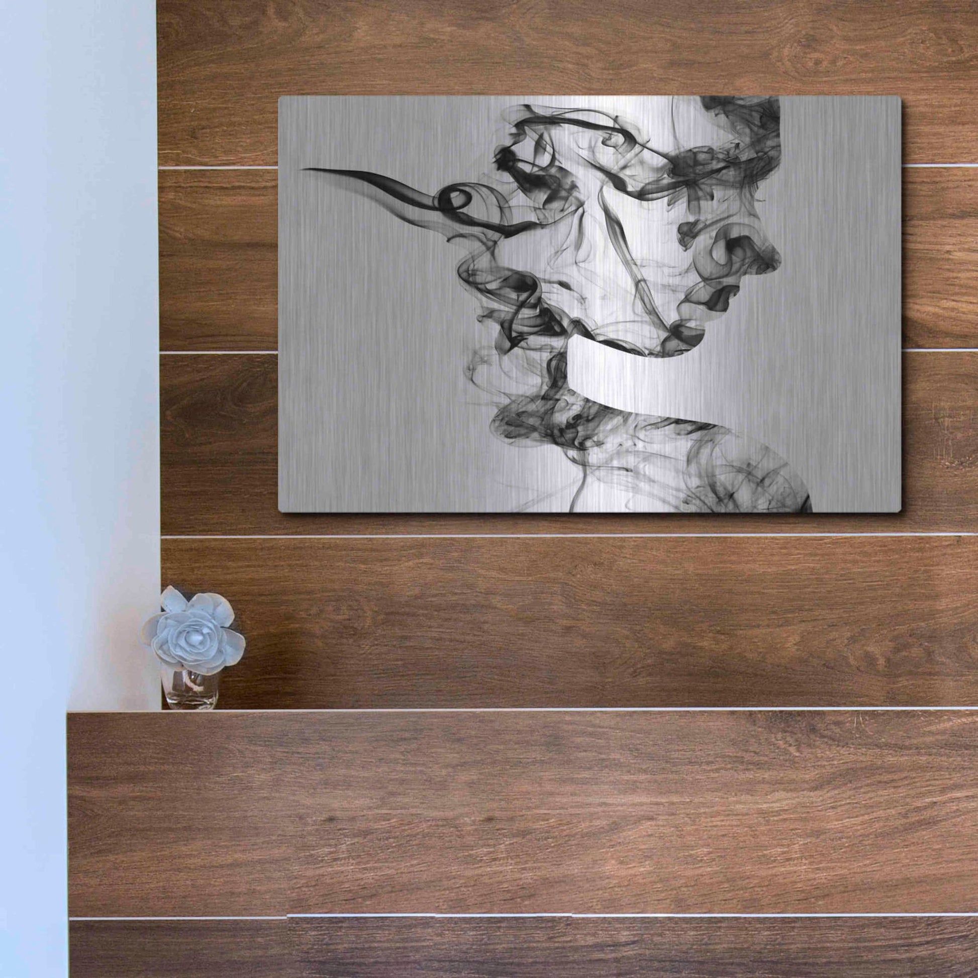 Luxe Metal Art 'Dissolve' Metal Wall Art,16x12