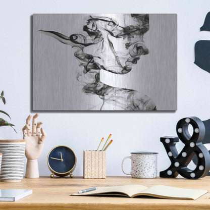 Luxe Metal Art 'Dissolve' Metal Wall Art,16x12