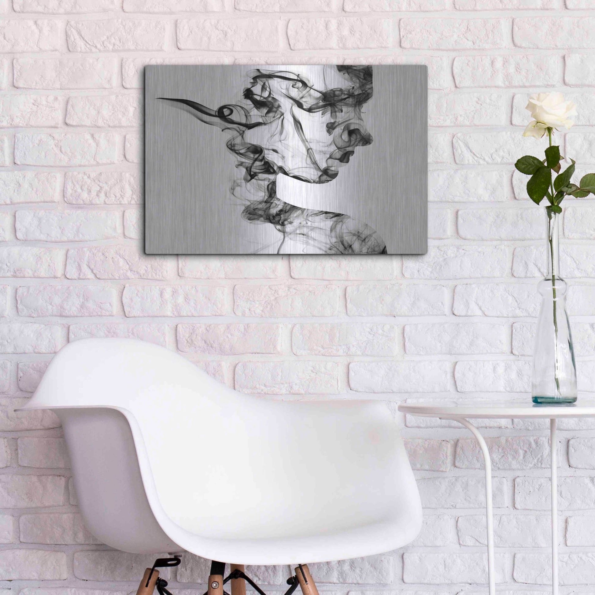 Luxe Metal Art 'Dissolve' Metal Wall Art,24x16