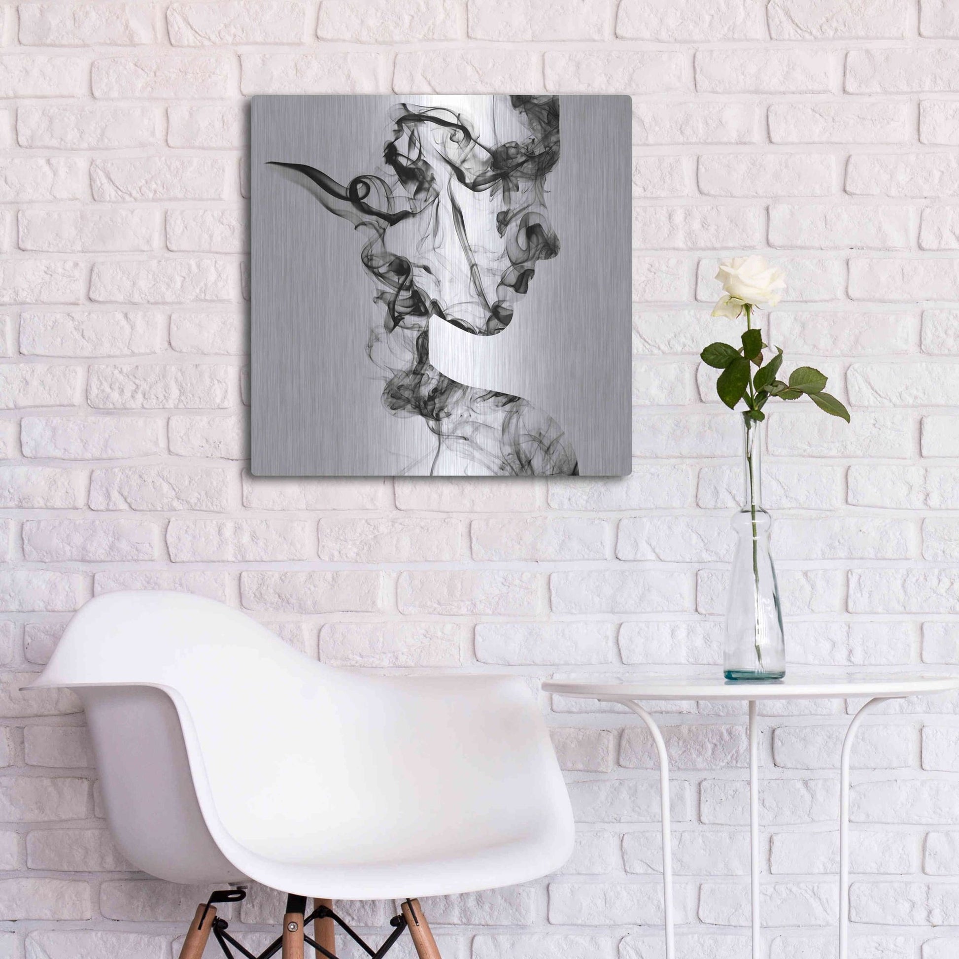 Luxe Metal Art 'Dissolve' Metal Wall Art,24x24