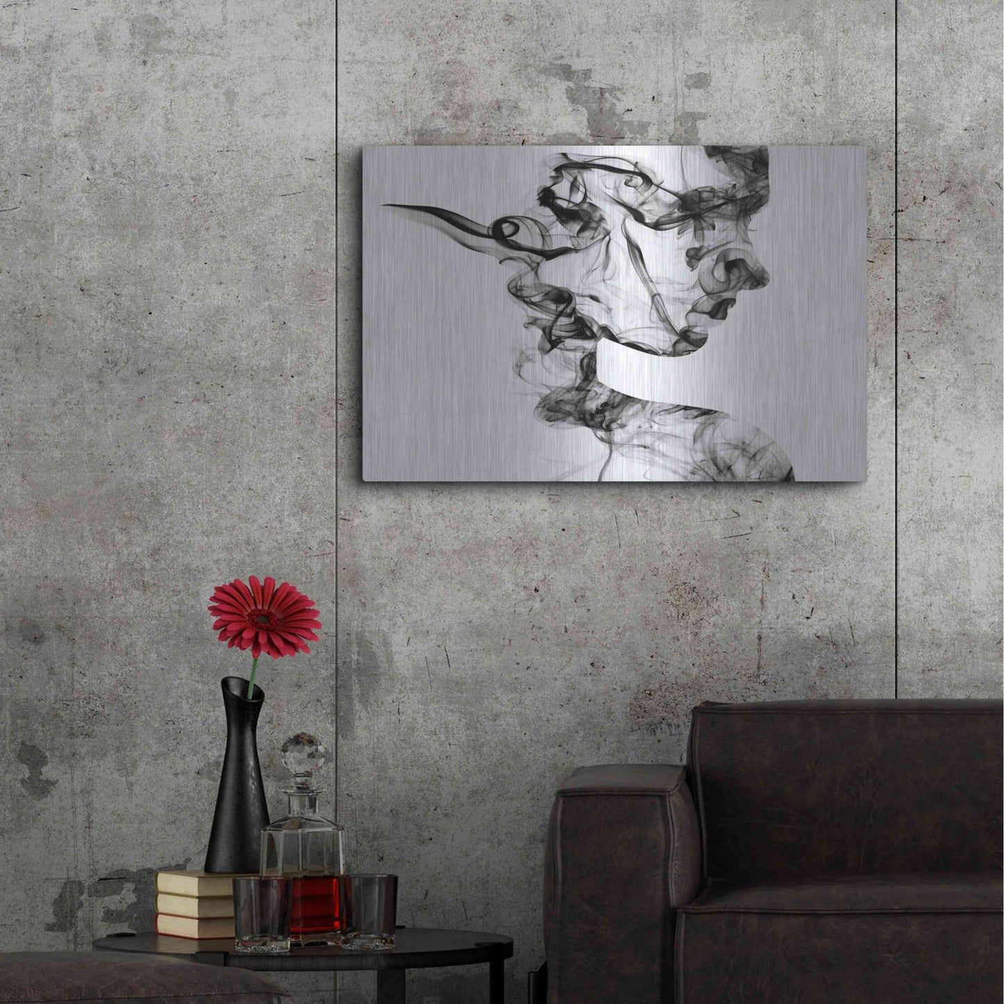 Luxe Metal Art 'Dissolve' Metal Wall Art,36x24