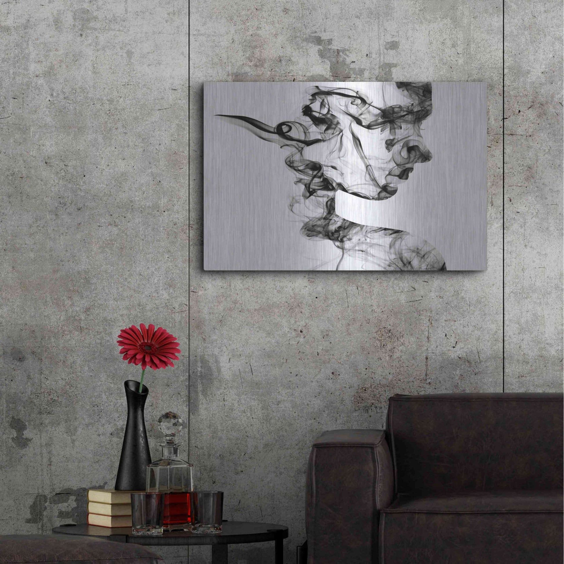 Luxe Metal Art 'Dissolve' Metal Wall Art,36x24