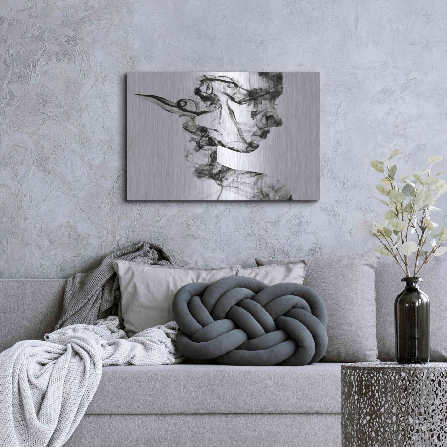 Luxe Metal Art 'Dissolve' Metal Wall Art,36x24