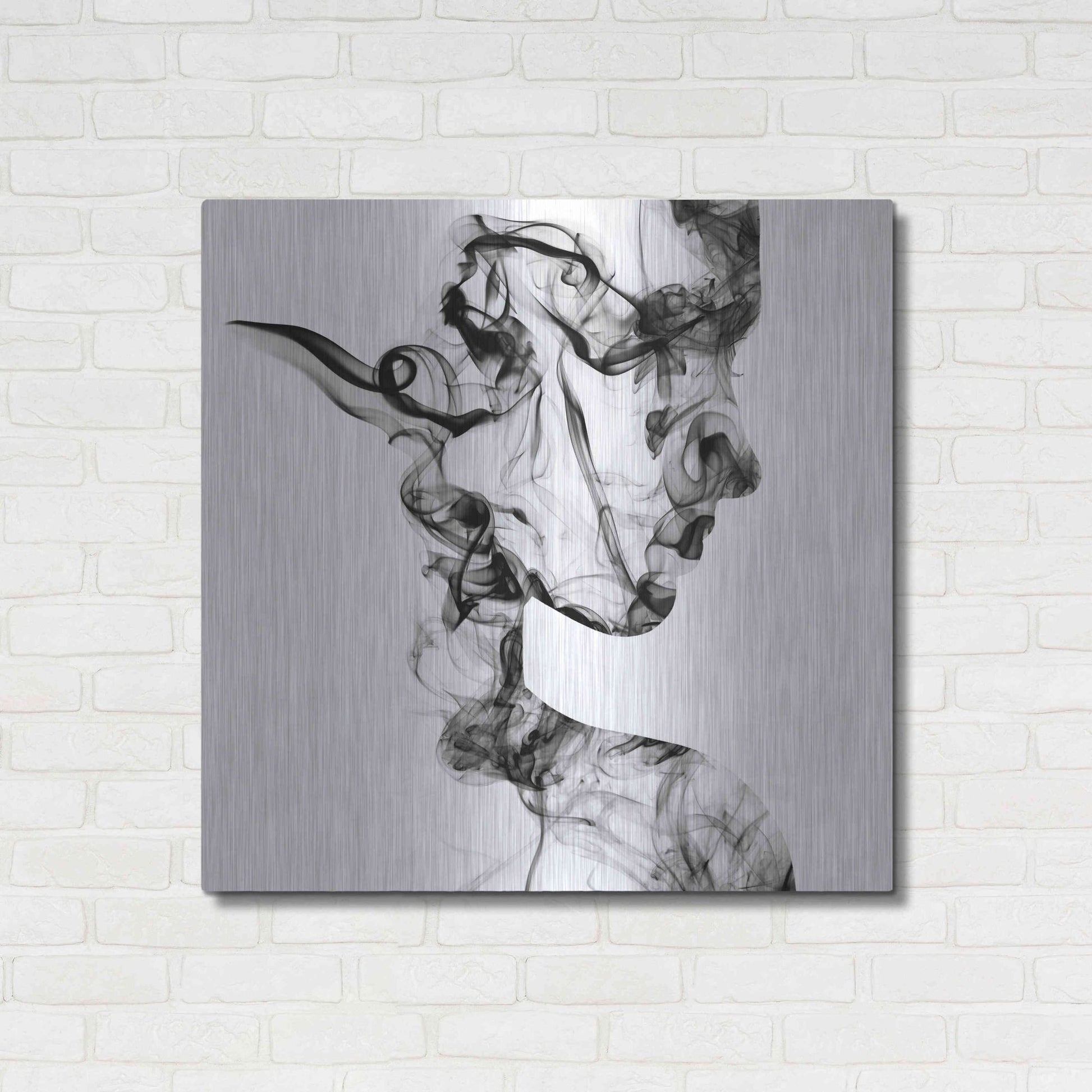 Luxe Metal Art 'Dissolve' Metal Wall Art,36x36