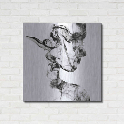 Luxe Metal Art 'Dissolve' Metal Wall Art,36x36