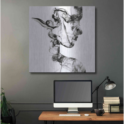 Luxe Metal Art 'Dissolve' Metal Wall Art,36x36