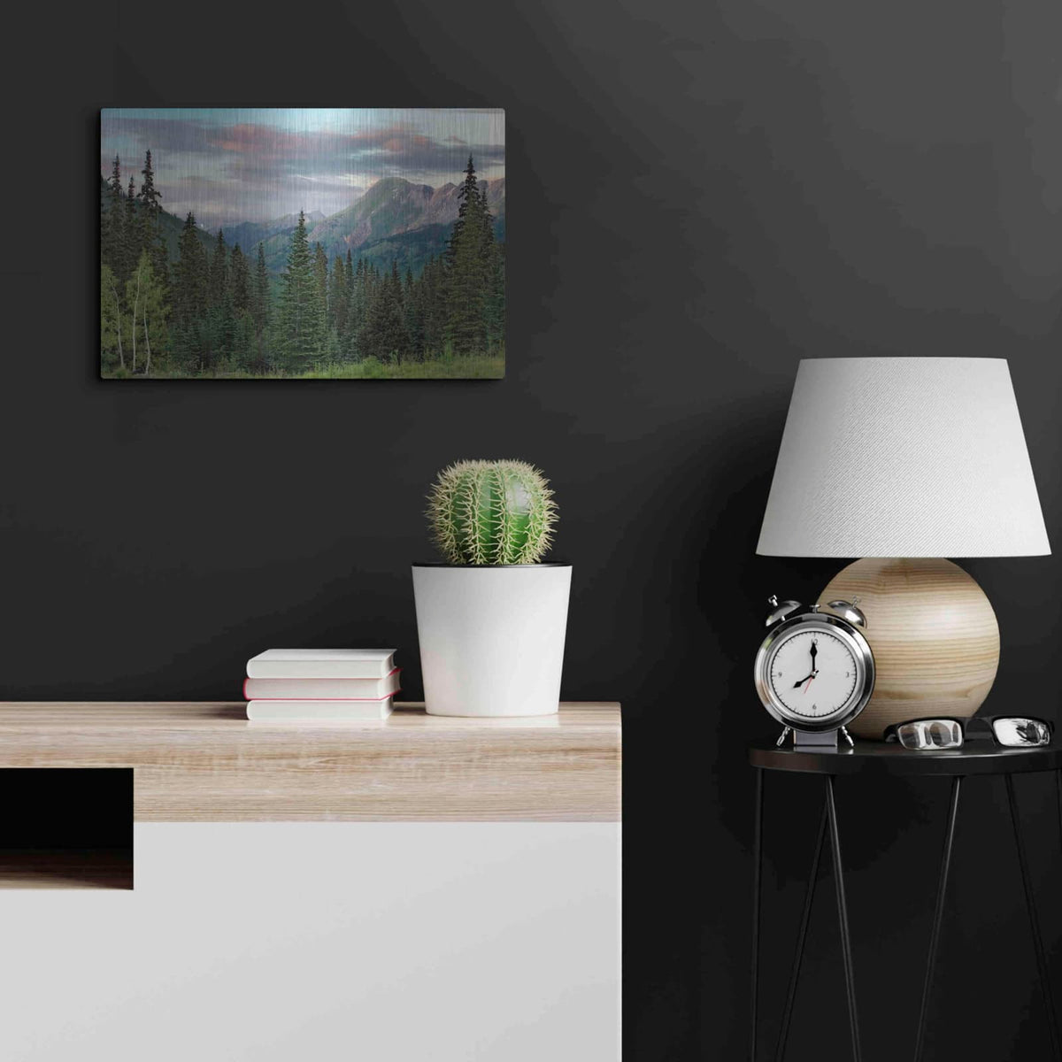 'Dusk Near Ouray' by Mike Jones – Metal Wall Art, 24x16 room view