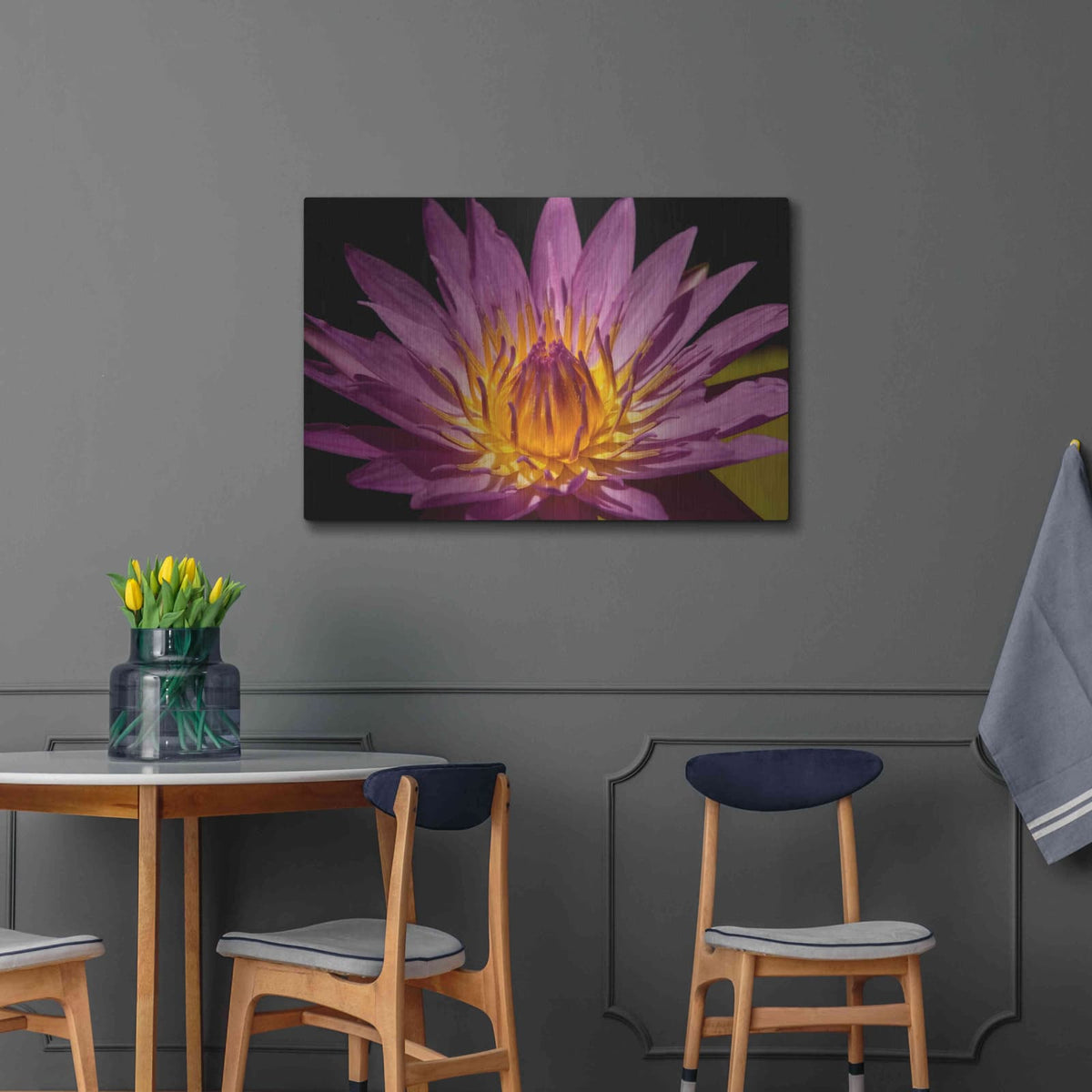 'Fairchild Gardens Lily' by Mike Jones – Metal Wall Art, 36x24 room view