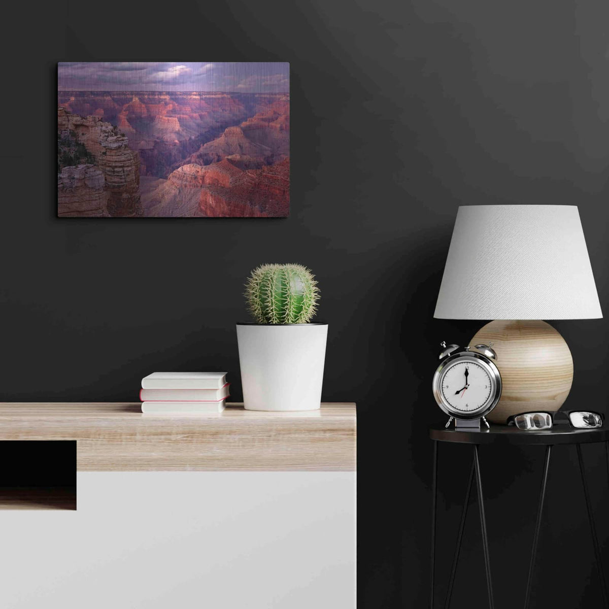 'Grand Canyon near Mather Point' by Mike Jones – Metal Wall Art, 24x16 room view