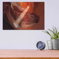 'Lower Antelope Light Beam' by Mike Jones – Metal Wall Art, 16x12 room view