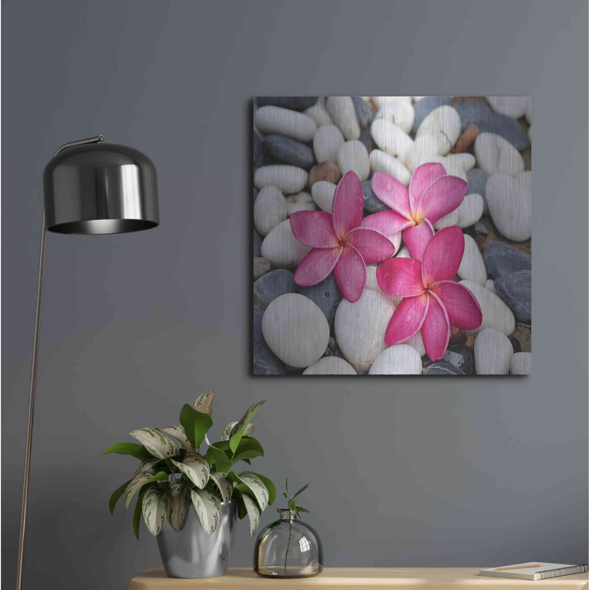 Luxe Metal Art 'Shintai II' Metal Wall Art,24x24