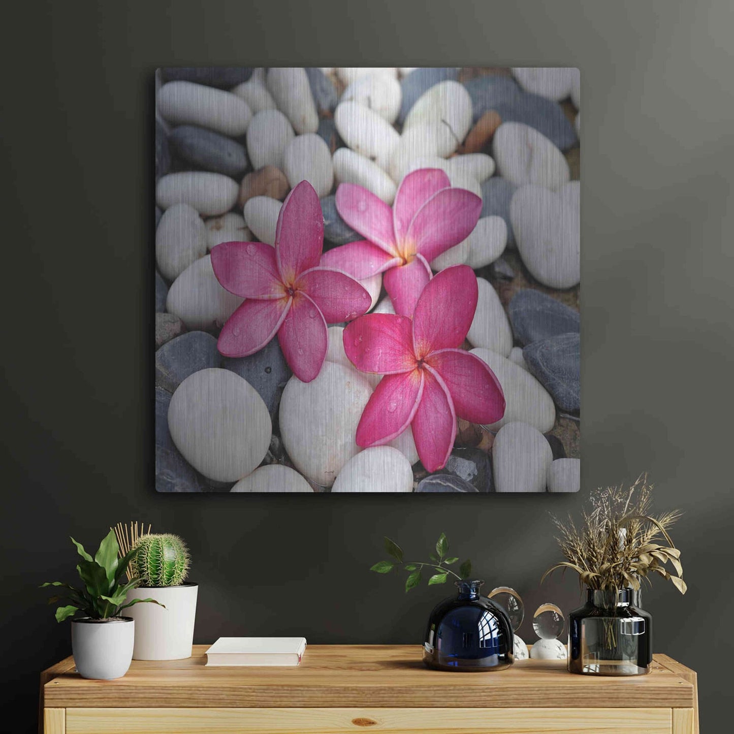 Luxe Metal Art 'Shintai II' Metal Wall Art,24x24