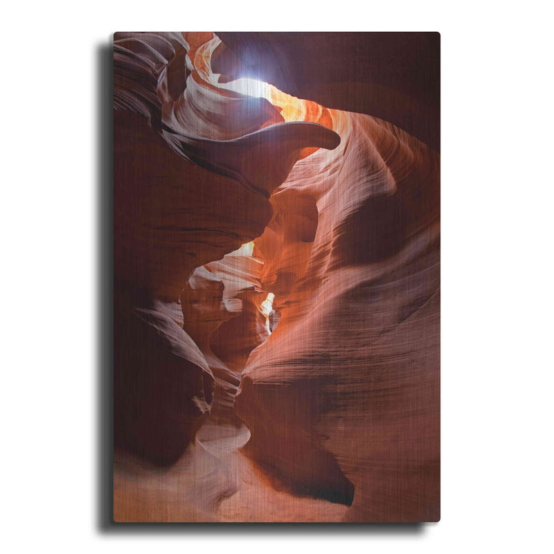 'Secret Canyon Fisheye' by Mike Jones – Metal Wall Art