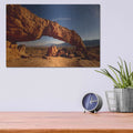 'Utah Sunset Arch' by Mike Jones – Metal Wall Art, 16x12 room view