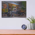 'Route 66 near Peach Springs' by Mike Jones – Metal Wall Art, 16x12 room view