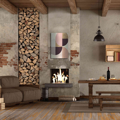 Luxe Metal Art 'Wonder Wheels I' by Annie Warren, Metal Wall Art,24x36