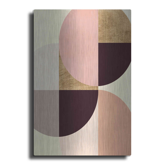 Luxe Metal Art 'Wonder Wheels I' by Annie Warren, Metal Wall Art