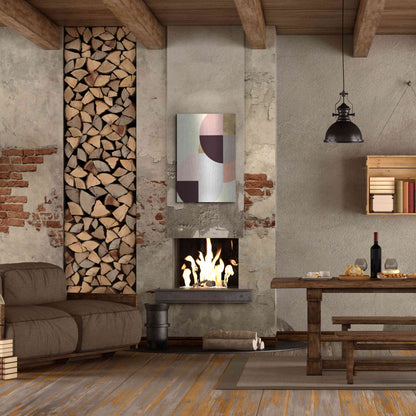 Luxe Metal Art 'Wonder Wheels II' by Annie Warren, Metal Wall Art,24x36