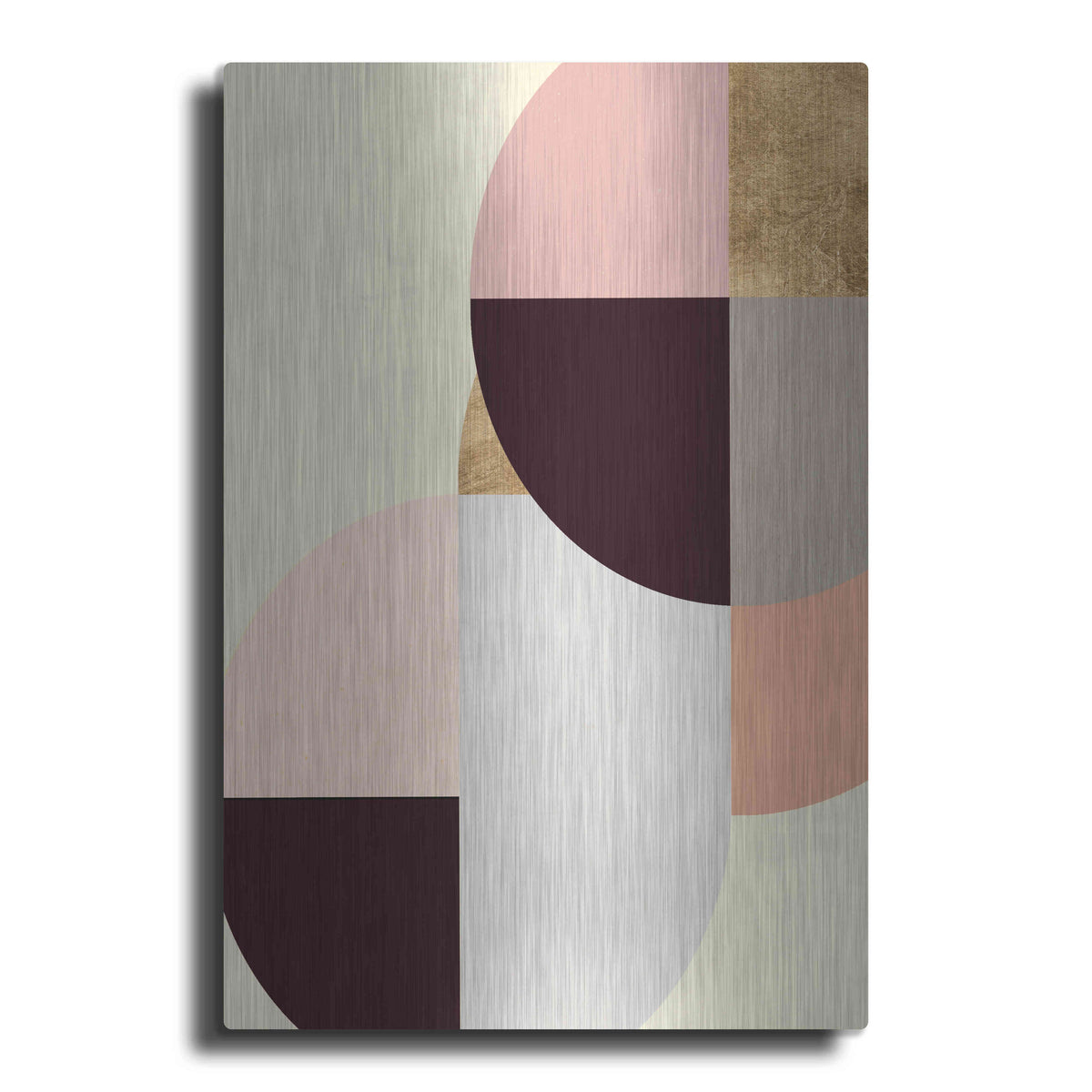 Luxe Metal Art 'Wonder Wheels II' by Annie Warren, Metal Wall Art