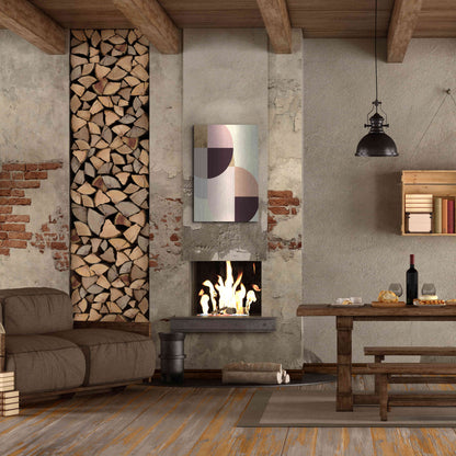 Luxe Metal Art 'Wonder Wheels IV' by Annie Warren, Metal Wall Art,24x36