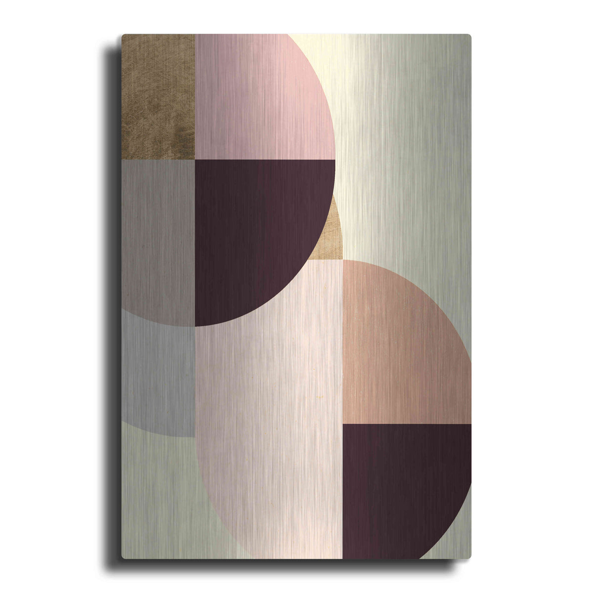 Luxe Metal Art 'Wonder Wheels IV' by Annie Warren, Metal Wall Art