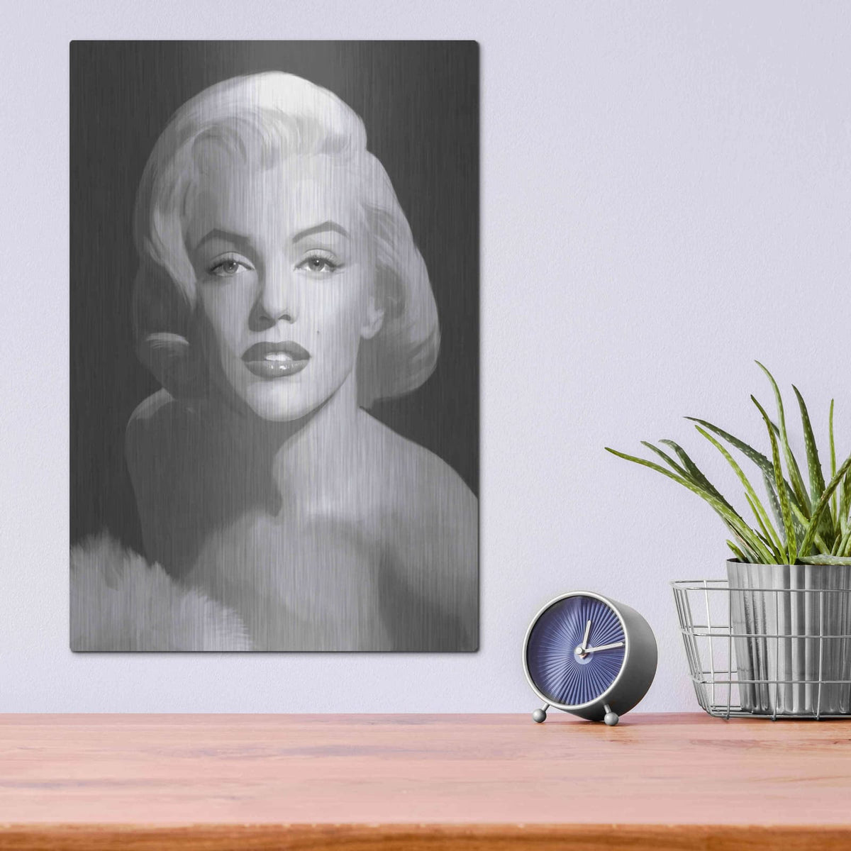 'Classic Beauty' by Chris Consani – Metal Wall Art, 12x16 room view