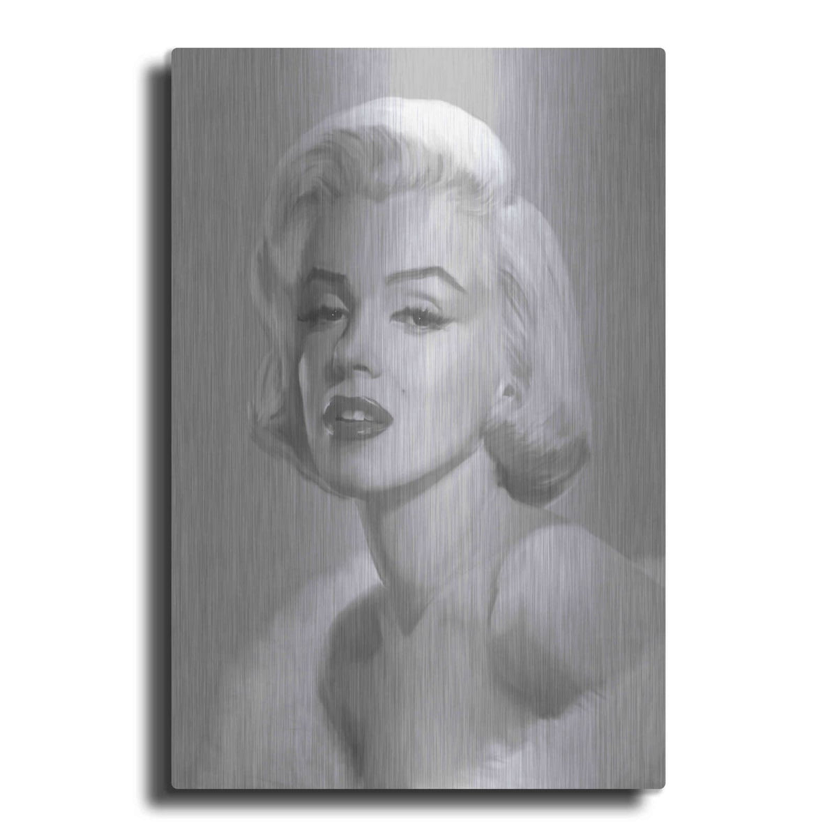 'True Blue Marilyn' by Chris Consani – Metal Wall Art