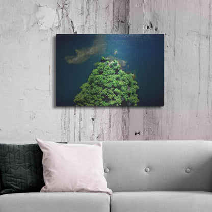 Luxe Metal Art 'Archipelago Island' by Nicklas Gustafsson, Metal Wall Art,36x24