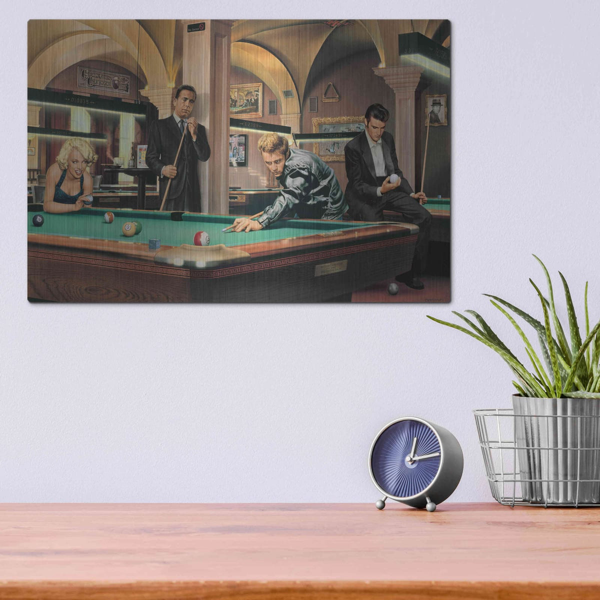 'Game of Fate' by Chris Consani – Metal Wall Art, 16x12 room view