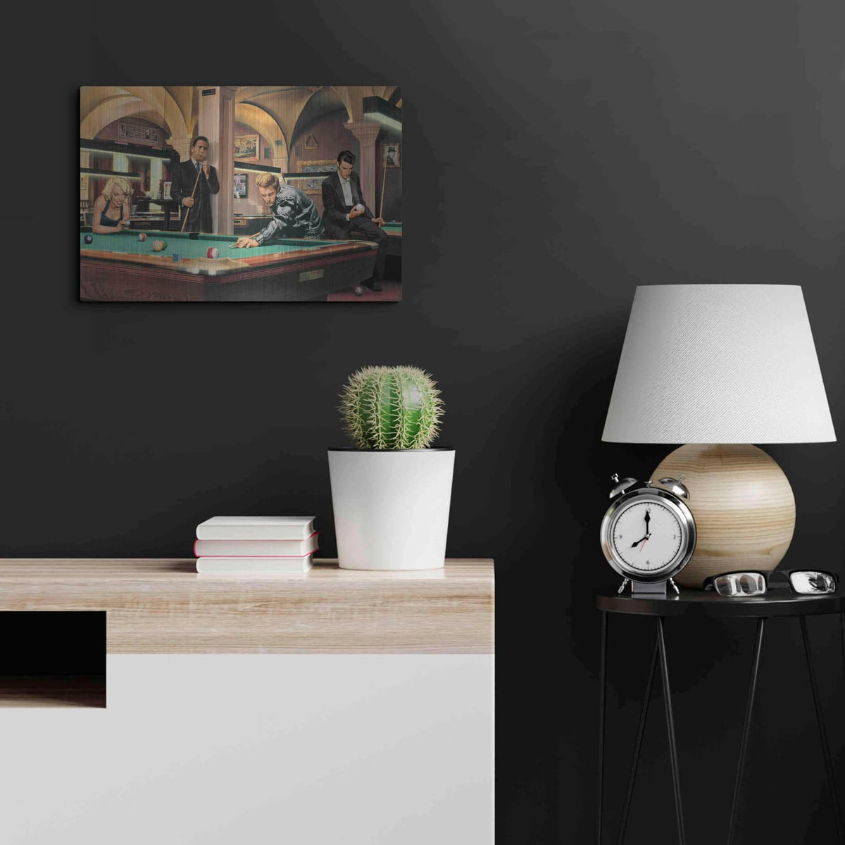 'Game of Fate' by Chris Consani – Metal Wall Art, 24x16 room view