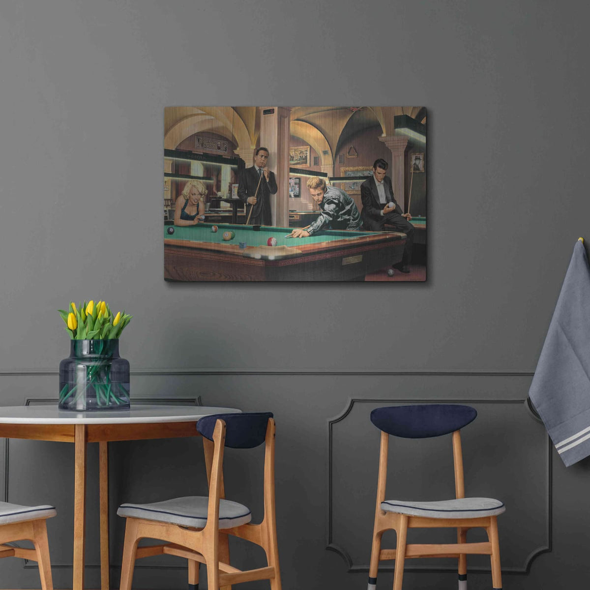 'Game of Fate' by Chris Consani – Metal Wall Art, 36x24 room view
