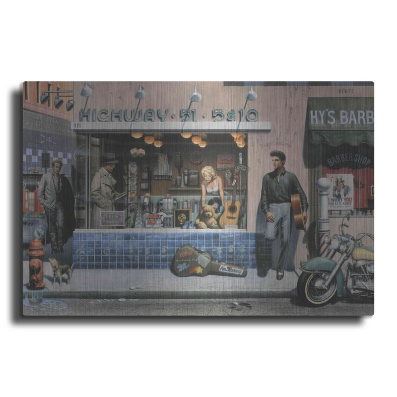 'Highway 51' by Chris Consani – Metal Wall Art
