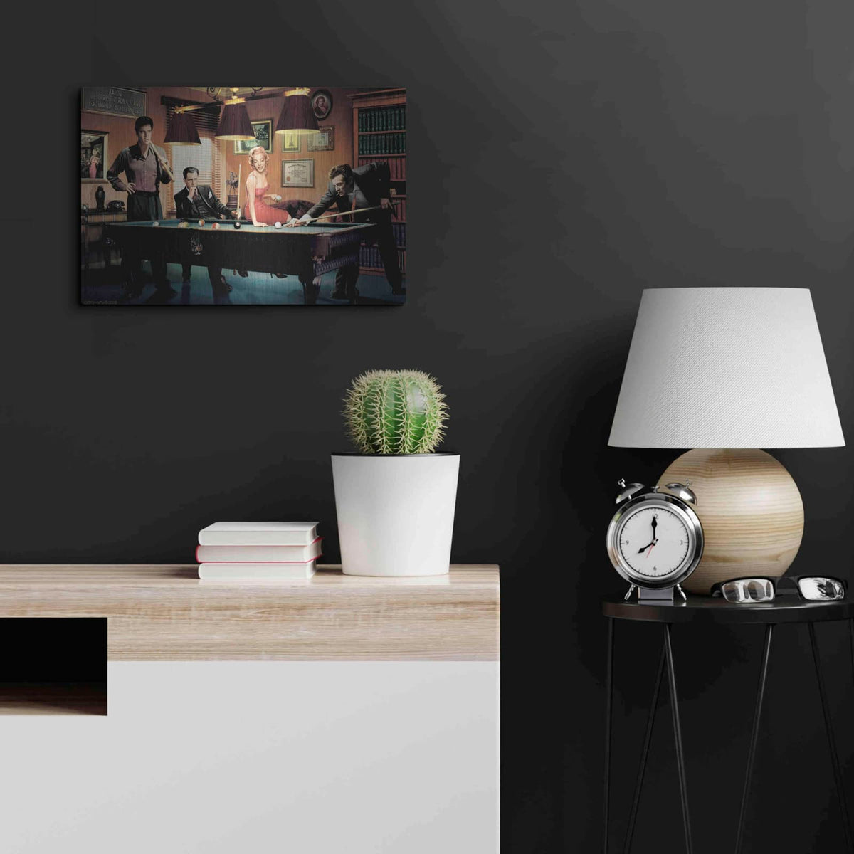 'Legal Action' by Chris Consani – Metal Wall Art, 24x16 room view