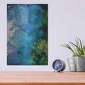 'Skatepark' by Nicklas Gustafsson – Metal Wall Art, 12x16 room view
