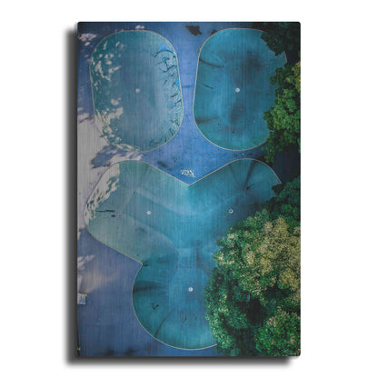 Luxe Metal Art 'Skatepark' by Nicklas Gustafsson, Metal Wall Art