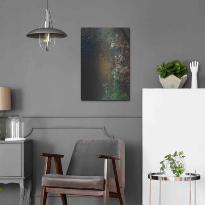 Luxe Metal Art 'Summer Lake' by Nicklas Gustafsson, Metal Wall Art,16x24