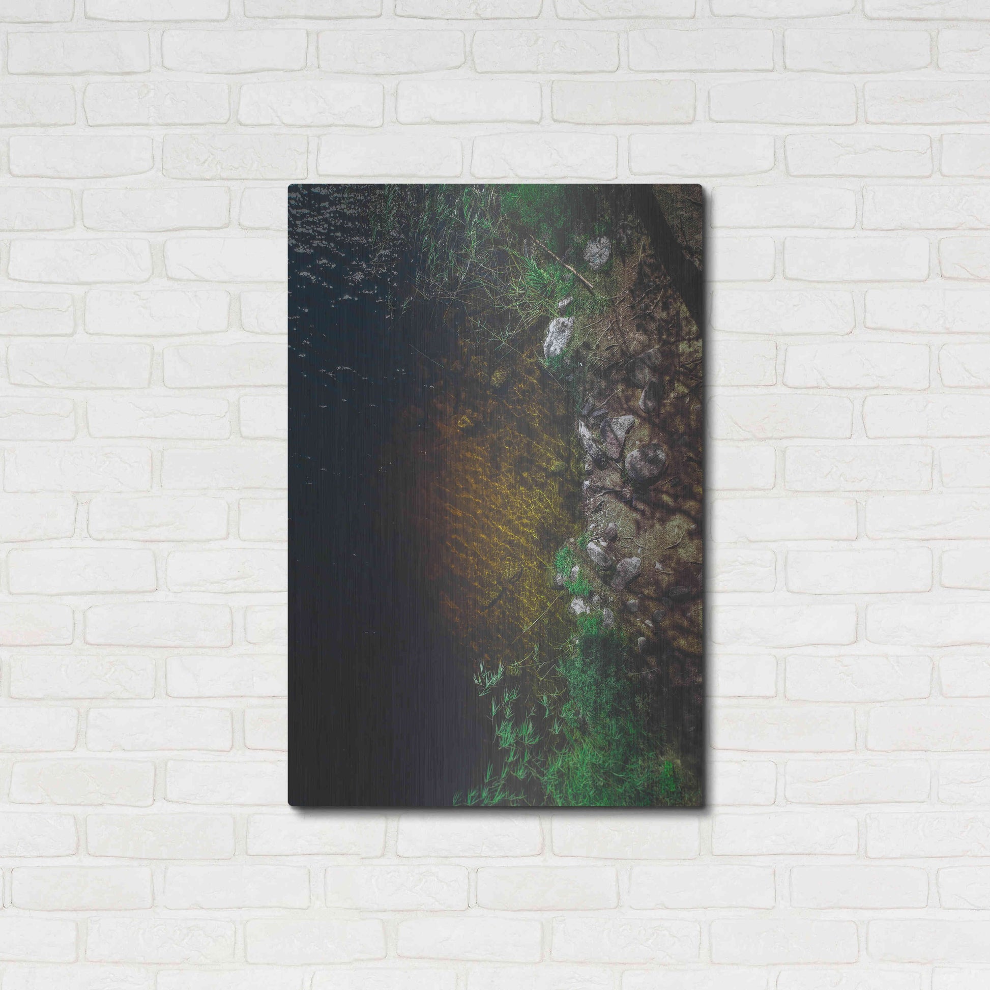 Luxe Metal Art 'Summer Lake' by Nicklas Gustafsson, Metal Wall Art,24x36