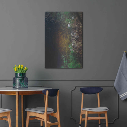 Luxe Metal Art 'Summer Lake' by Nicklas Gustafsson, Metal Wall Art,24x36