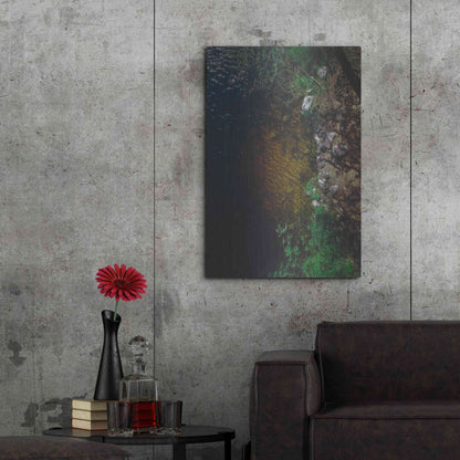 Luxe Metal Art 'Summer Lake' by Nicklas Gustafsson, Metal Wall Art,24x36