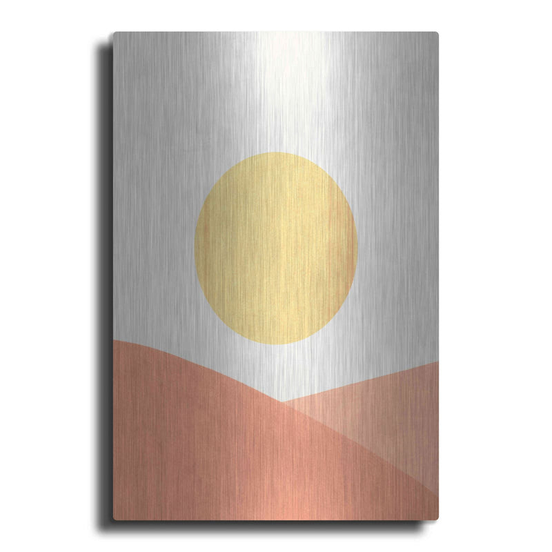 'Simple Boho Sun I' by Emma Scarvey – Metal Wall Art