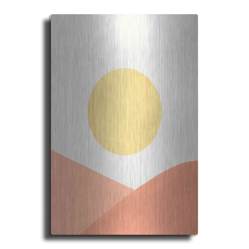 'Simple Boho Sun II' by Emma Scarvey – Metal Wall Art
