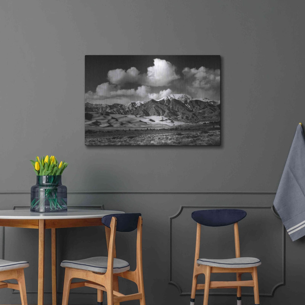 'Afternoon at the Dunes - Great Sand Dunes National Park' by Darren White – Metal Wall Art, 36x24 room view