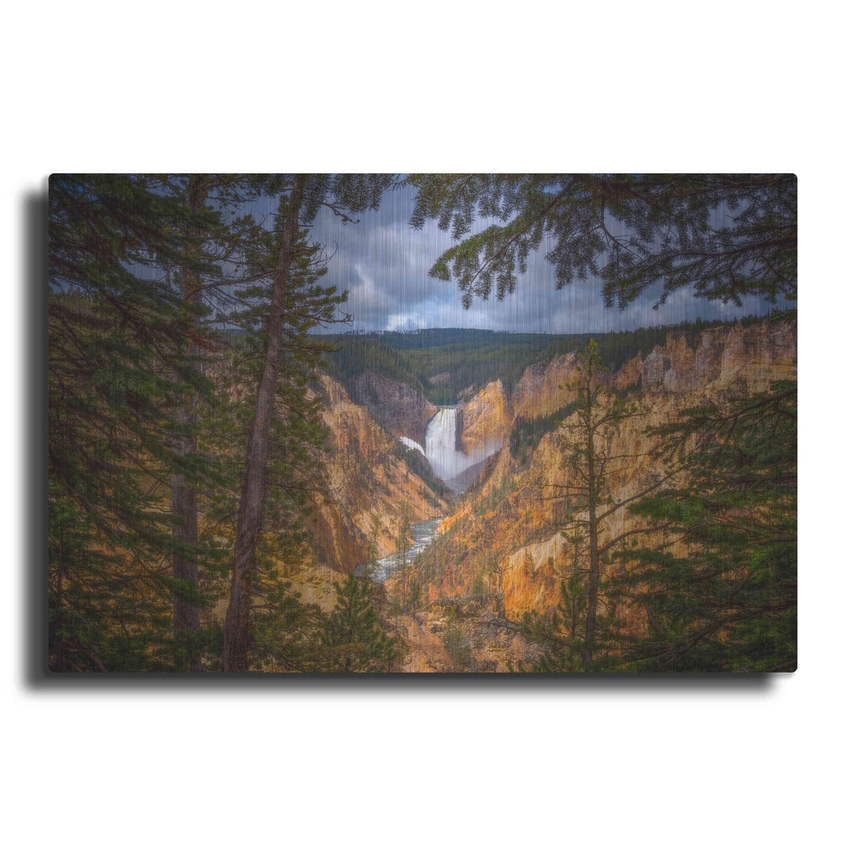 'Artist Point Afternoon - Yellowstone National Park' by Darren White – Metal Wall Art