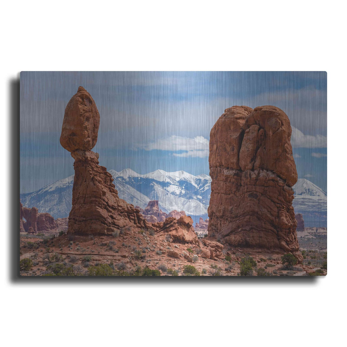 'Balanced Views - Arches National Park' by Darren White – Metal Wall Art