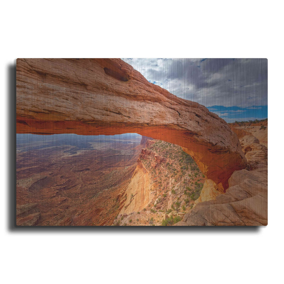 'Mesa's Drop - Canyonlands National Park' by Darren White – Metal Wall Art