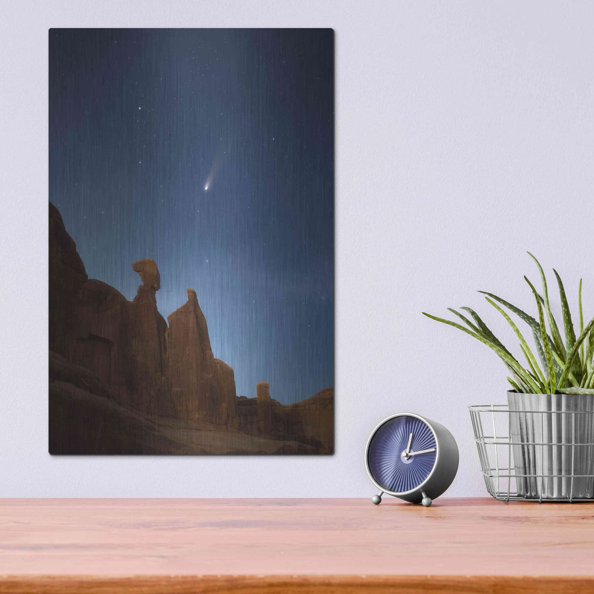 'Nefertiti's Wish - Arches National Park' by Darren White – Metal Wall Art, 12x16 room view