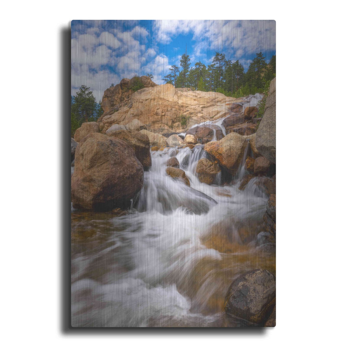 'Rocky Mountain Flow - Rocky Mountain National Park' by Darren White – Metal Wall Art