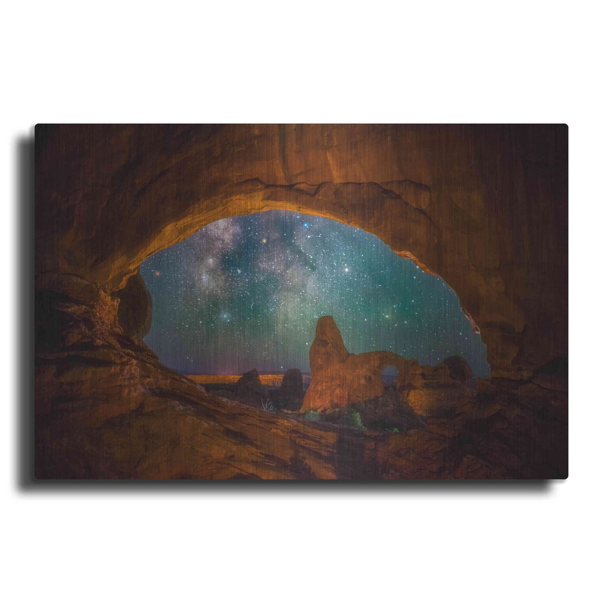 'Window to the Heavens - Arches National Park' by Darren White – Metal Wall Art