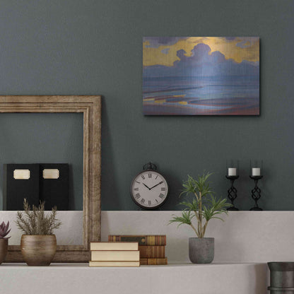 Luxe Metal Art 'By the Sea-1909' by Piet Mondrian, Metal Wall Art,16x12